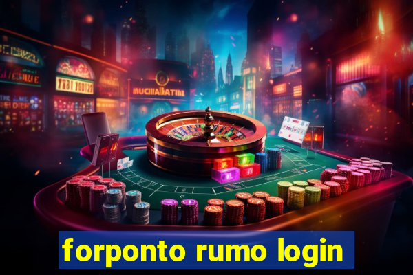 forponto rumo login